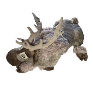 Disney Frozen Sleeping Sven Pillow Soft Plush Reindeer 22”